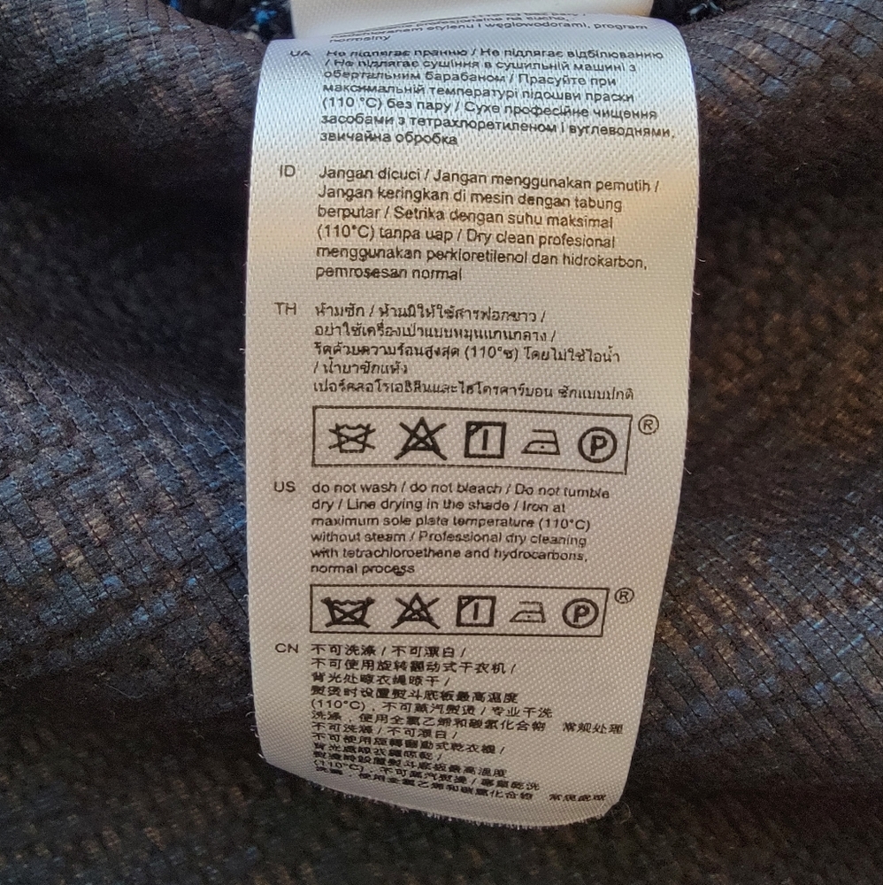 ๐ HOST PICK Maje blue jacquard dress Size 1 - Picture 9 of 13